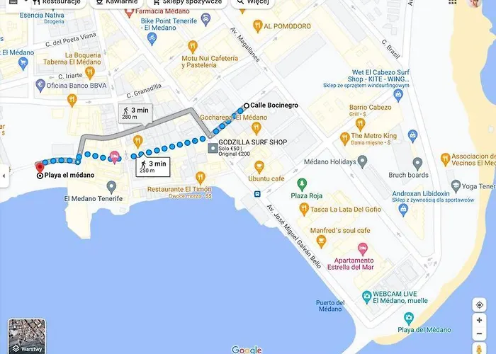 Medanojoy1- 3 Bedrooms- Steps From Playa Chica- Balcony El Médano